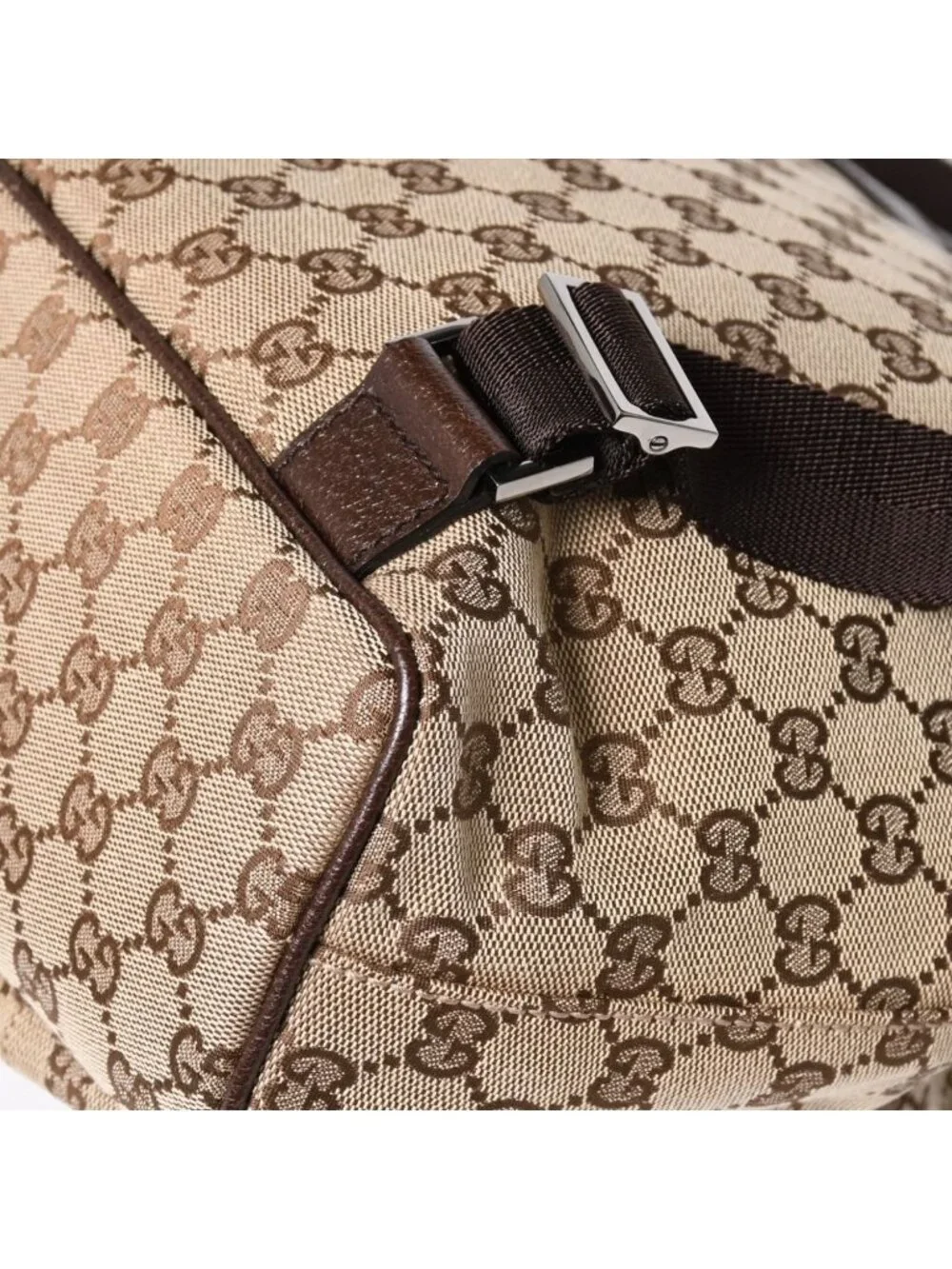 Gucci Backpack GG Canvas Jackie Brown